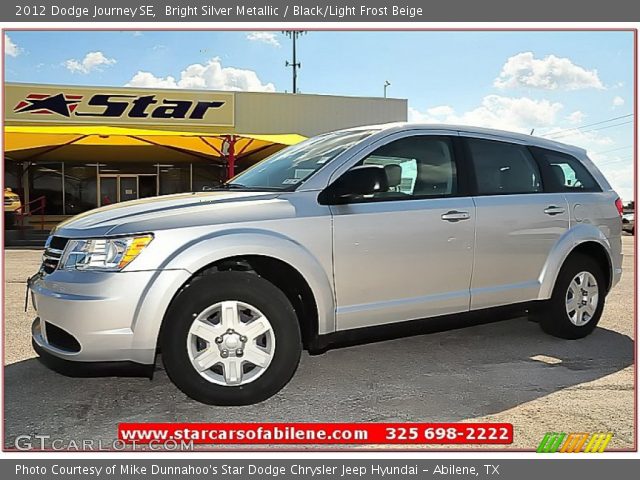 2012 Dodge Journey SE in Bright Silver Metallic