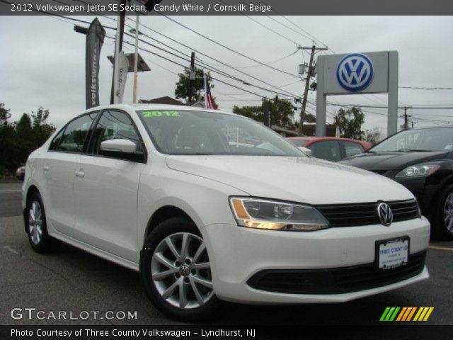 2012 Volkswagen Jetta SE Sedan in Candy White