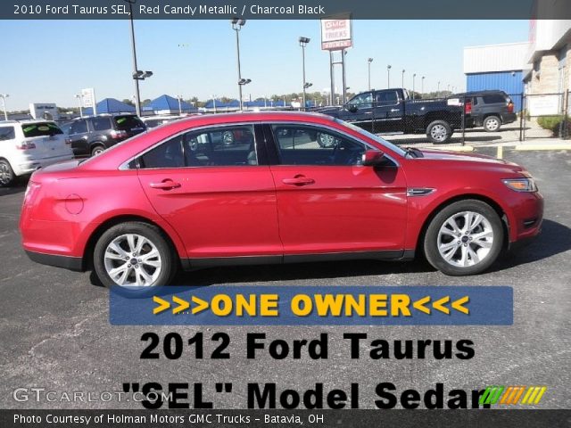 2010 Ford Taurus SEL in Red Candy Metallic