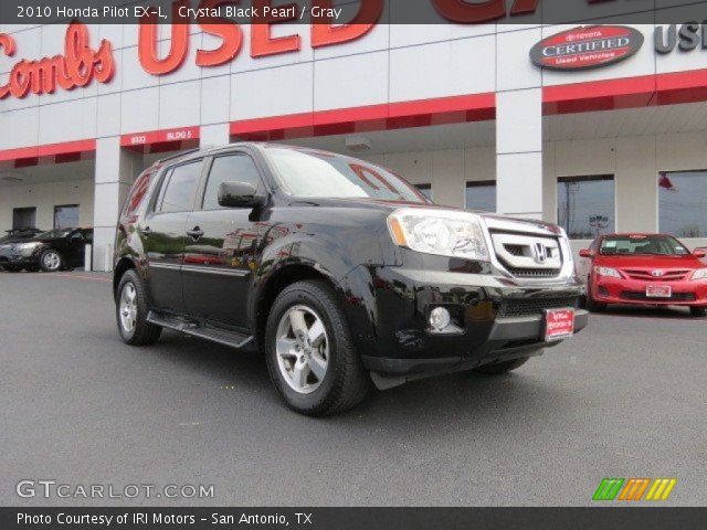 2010 Honda Pilot EX-L in Crystal Black Pearl
