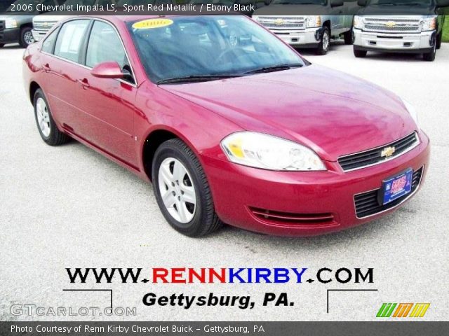 2006 Chevrolet Impala LS in Sport Red Metallic