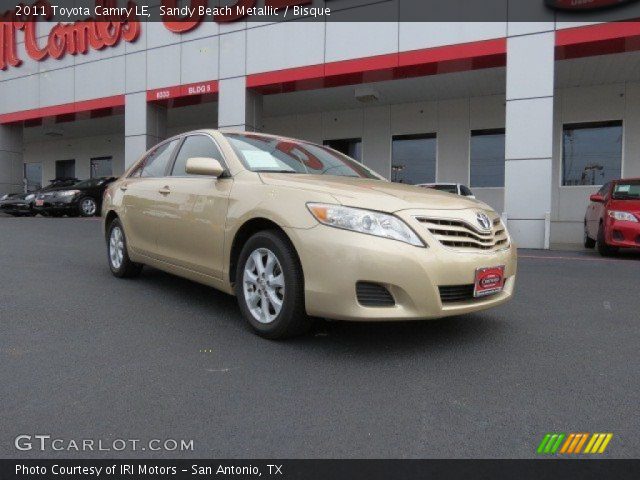 2011 Toyota Camry LE in Sandy Beach Metallic