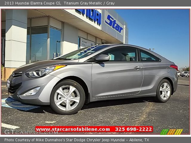 2013 Hyundai Elantra Coupe GS in Titanium Gray Metallic