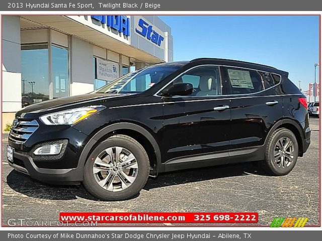 2013 Hyundai Santa Fe Sport in Twilight Black