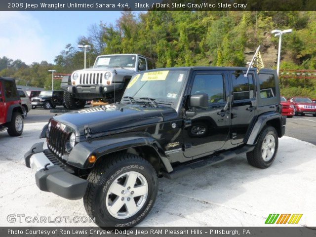 2008 Jeep Wrangler Unlimited Sahara 4x4 in Black