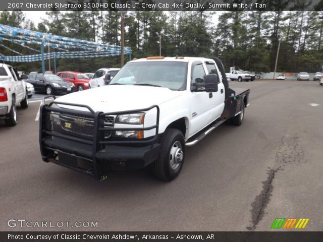 2007 Chevrolet Silverado 3500HD Classic LT Crew Cab 4x4 Dually in Summit White
