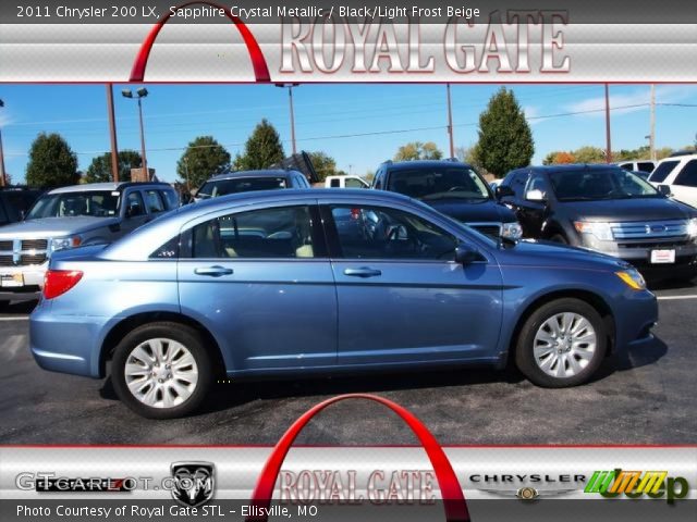 2011 Chrysler 200 LX in Sapphire Crystal Metallic