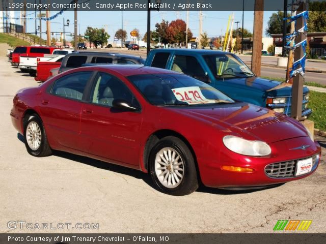 1999 Chrysler Concorde LX in Candy Apple Red Metallic
