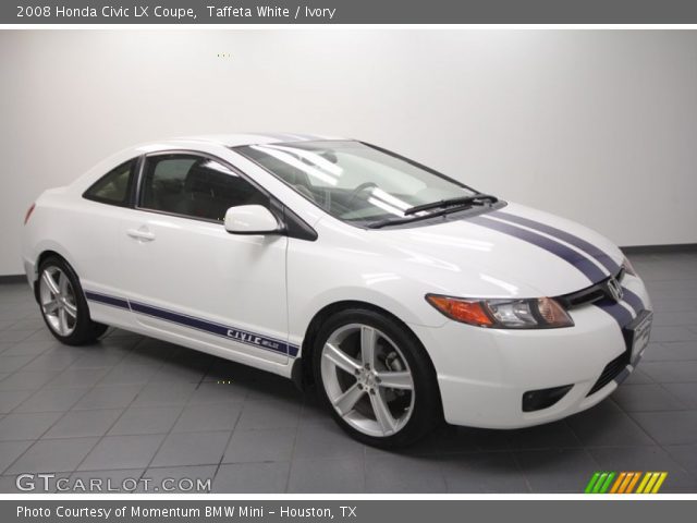 2008 Honda Civic LX Coupe in Taffeta White