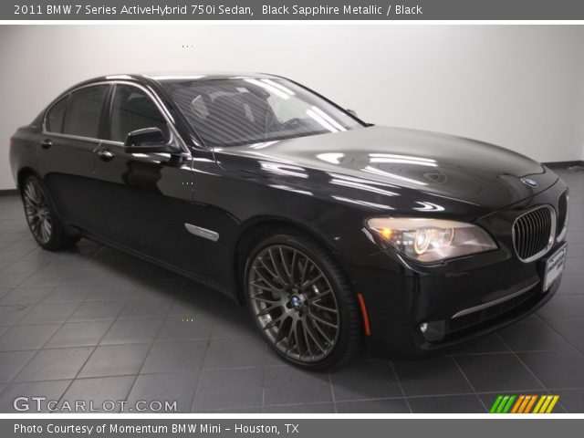 2011 BMW 7 Series ActiveHybrid 750i Sedan in Black Sapphire Metallic