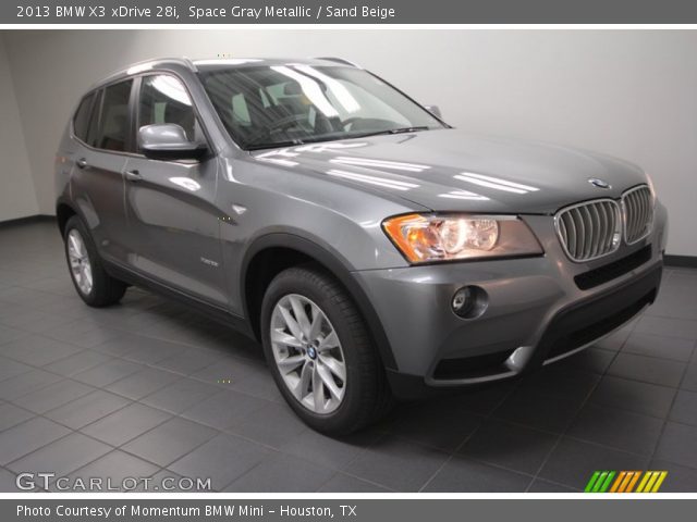2013 BMW X3 xDrive 28i in Space Gray Metallic