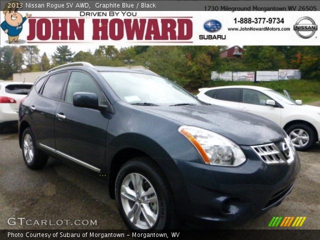 2013 Nissan Rogue SV AWD in Graphite Blue