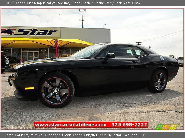 2013 Dodge Challenger Rallye Redline in Pitch Black