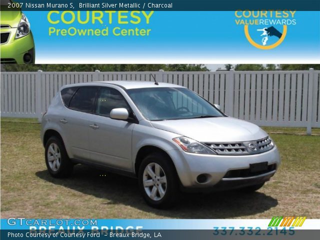 2007 Nissan Murano S in Brilliant Silver Metallic