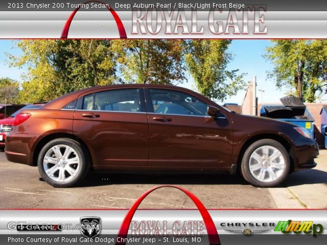 2013 Chrysler 200 Touring Sedan in Deep Auburn Pearl