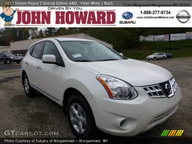 2013 Nissan Rogue S Special Edition AWD in Pearl White