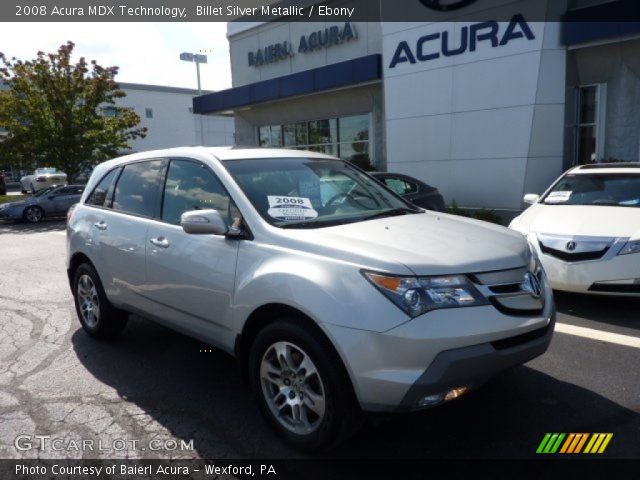 2008 Acura MDX Technology in Billet Silver Metallic