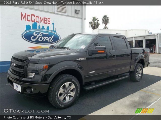 2013 Ford F150 FX4 SuperCrew 4x4 in Tuxedo Black Metallic