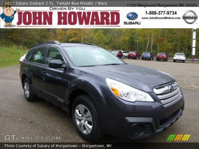 2013 Subaru Outback 2.5i in Twilight Blue Metallic