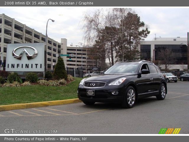 2008 Infiniti EX 35 AWD in Black Obsidian