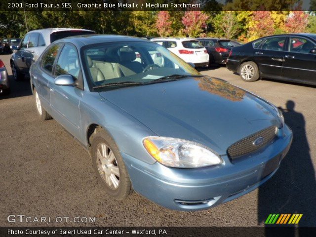 2001 Ford Taurus SES in Graphite Blue Metallic