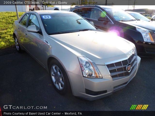 2009 Cadillac CTS Sedan in Gold Mist