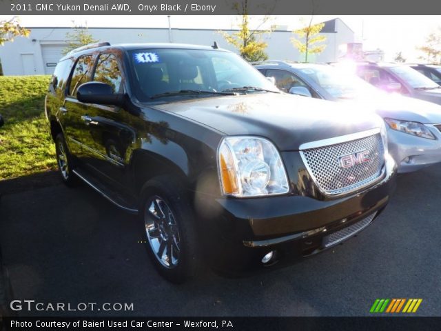 2011 GMC Yukon Denali AWD in Onyx Black