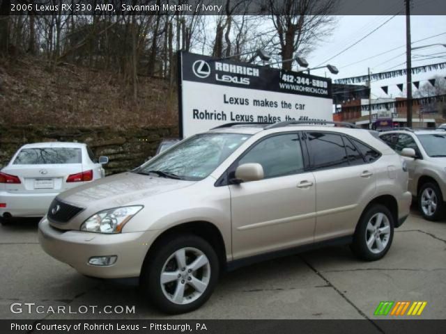 2006 Lexus RX 330 AWD in Savannah Metallic