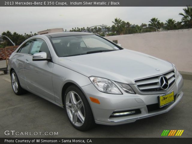 2013 Mercedes-Benz E 350 Coupe in Iridium Silver Metallic