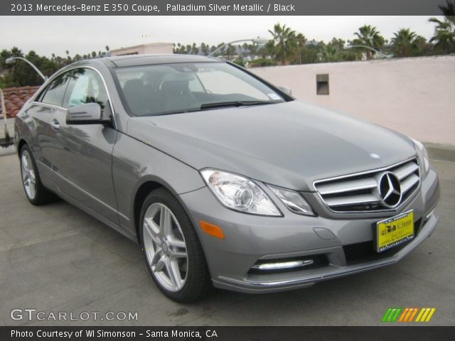 2013 Mercedes-Benz E 350 Coupe in Palladium Silver Metallic