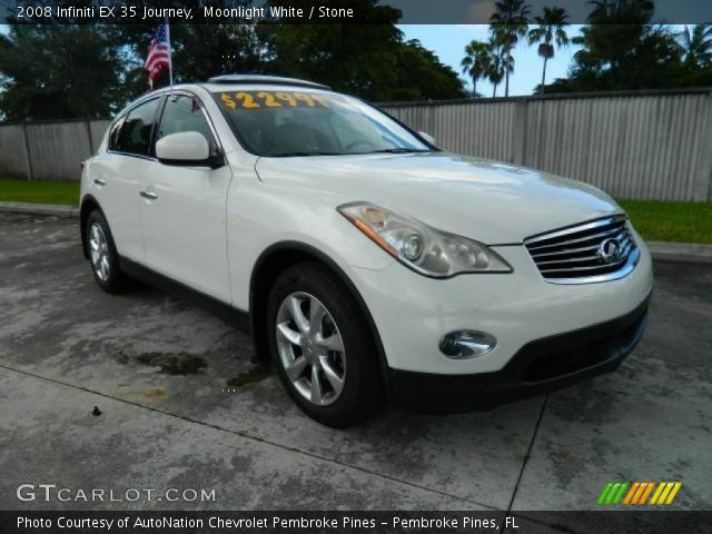 2008 Infiniti EX 35 Journey in Moonlight White