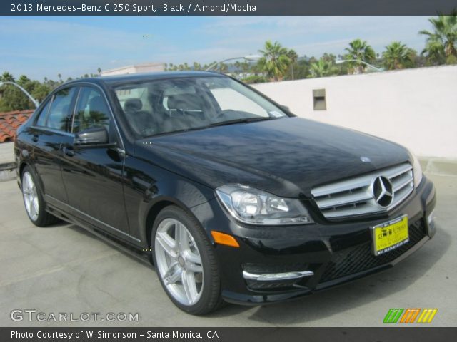 2013 Mercedes-Benz C 250 Sport in Black