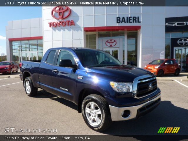 2010 Toyota Tundra SR5 Double Cab 4x4 in Nautical Blue Metallic