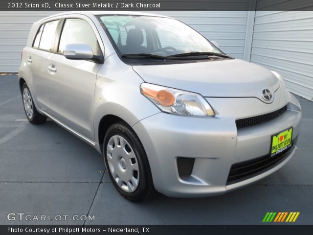 2012 Scion xD  in Classic Silver Metallic