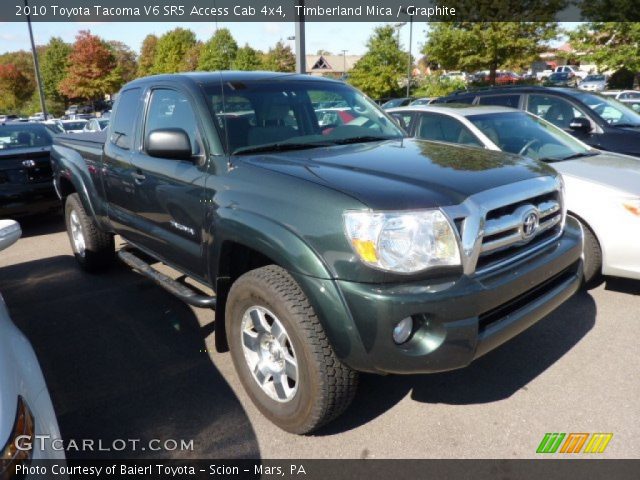 2010 Toyota Tacoma V6 SR5 Access Cab 4x4 in Timberland Mica
