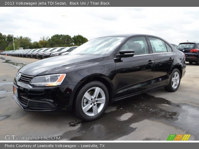 2013 Volkswagen Jetta TDI Sedan in Black Uni