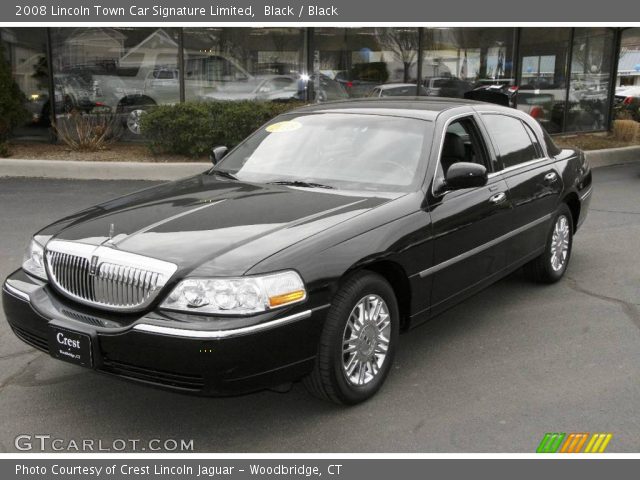 2008 Lincoln Town Car Signature Limited in Black