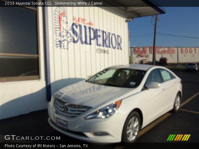 2013 Hyundai Sonata GLS in Shimmering White