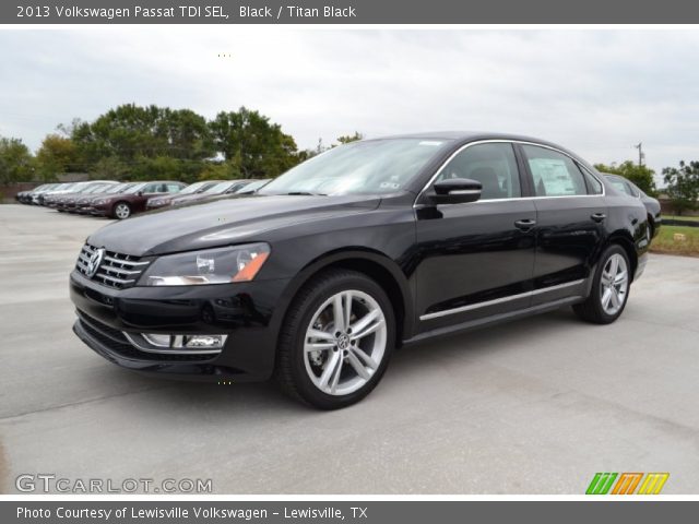 2013 Volkswagen Passat TDI SEL in Black