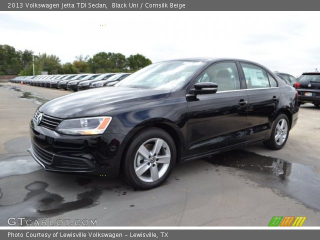 2013 Volkswagen Jetta TDI Sedan in Black Uni