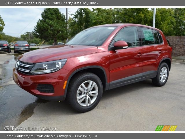 2012 Volkswagen Tiguan S in Wild Cherry Metallic