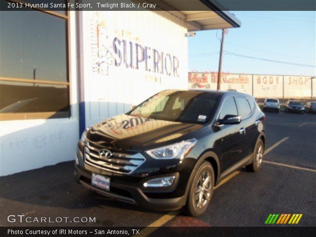 2013 Hyundai Santa Fe Sport in Twilight Black