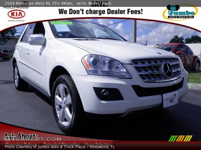 2009 Mercedes-Benz ML 350 4Matic in Arctic White
