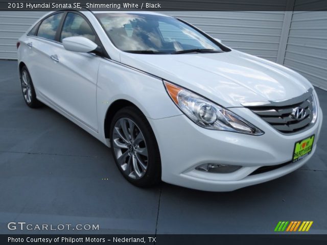 2013 Hyundai Sonata SE in Shimmering White