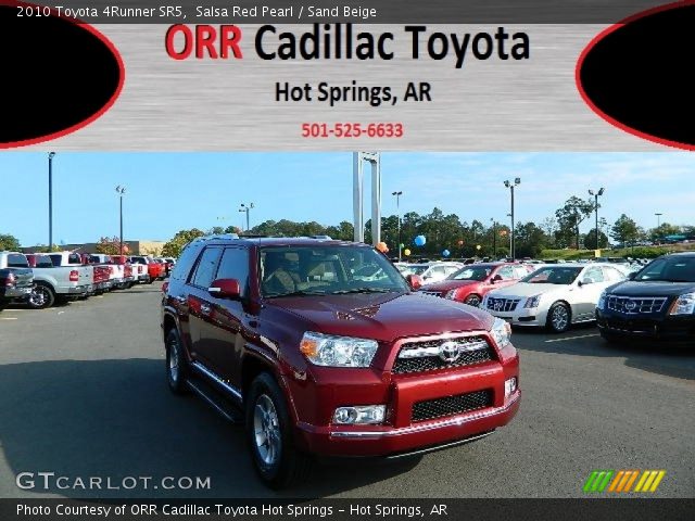 2010 Toyota 4Runner SR5 in Salsa Red Pearl