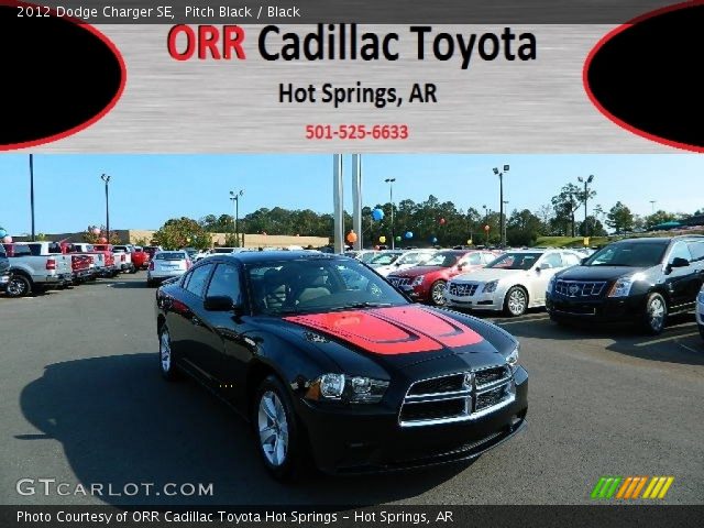 2012 Dodge Charger SE in Pitch Black