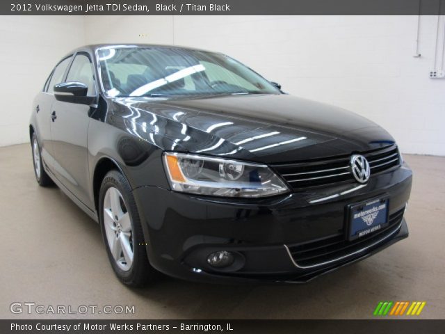 2012 Volkswagen Jetta TDI Sedan in Black