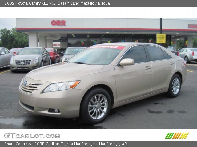 2009 Toyota Camry XLE V6 in Desert Sand Metallic