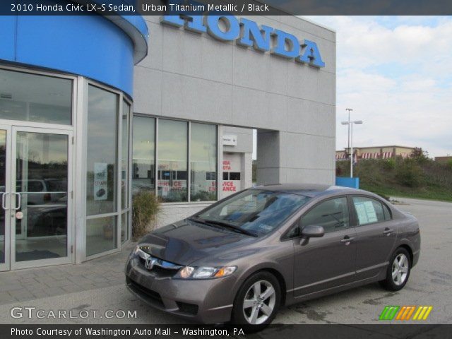 2010 Honda Civic LX-S Sedan in Urban Titanium Metallic