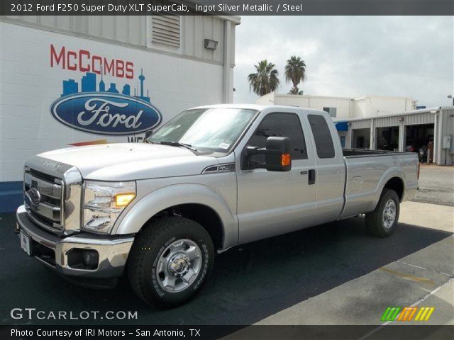 2012 Ford F250 Super Duty XLT SuperCab in Ingot Silver Metallic